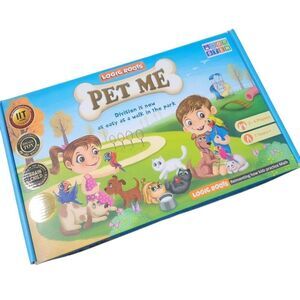 Logic Roots Pet Me STEM Board Game Learning Division Math 2-4 Players 7 Yrs +